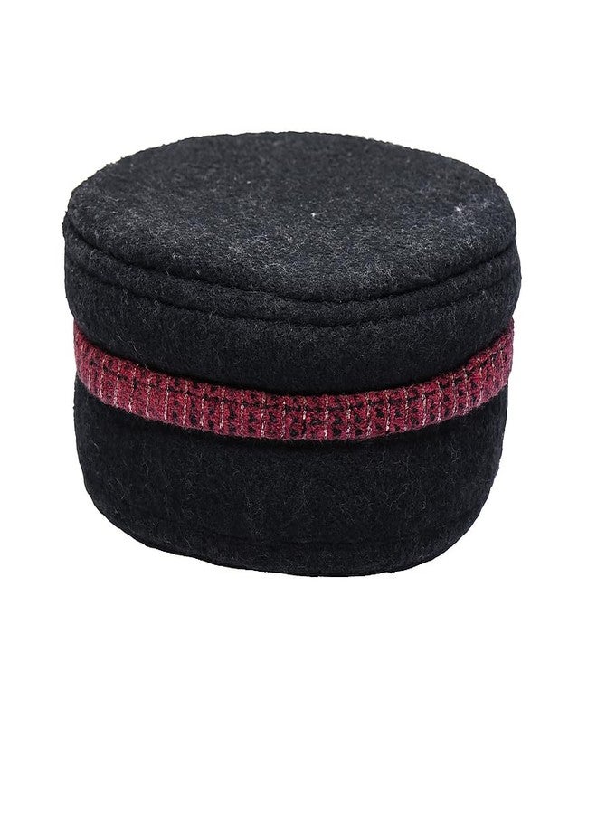 NWF Woolen Kullu Himachali Cap (Random Color & Design) | Traditional Pahadi Topi for Men & Women | Handcrafted Woolen Cap (Pack of 1) Multicolour - Image 1